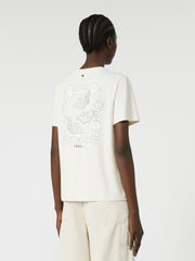Pure cotton T-shirt - Ivory