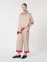 Printed silk shirt - Red