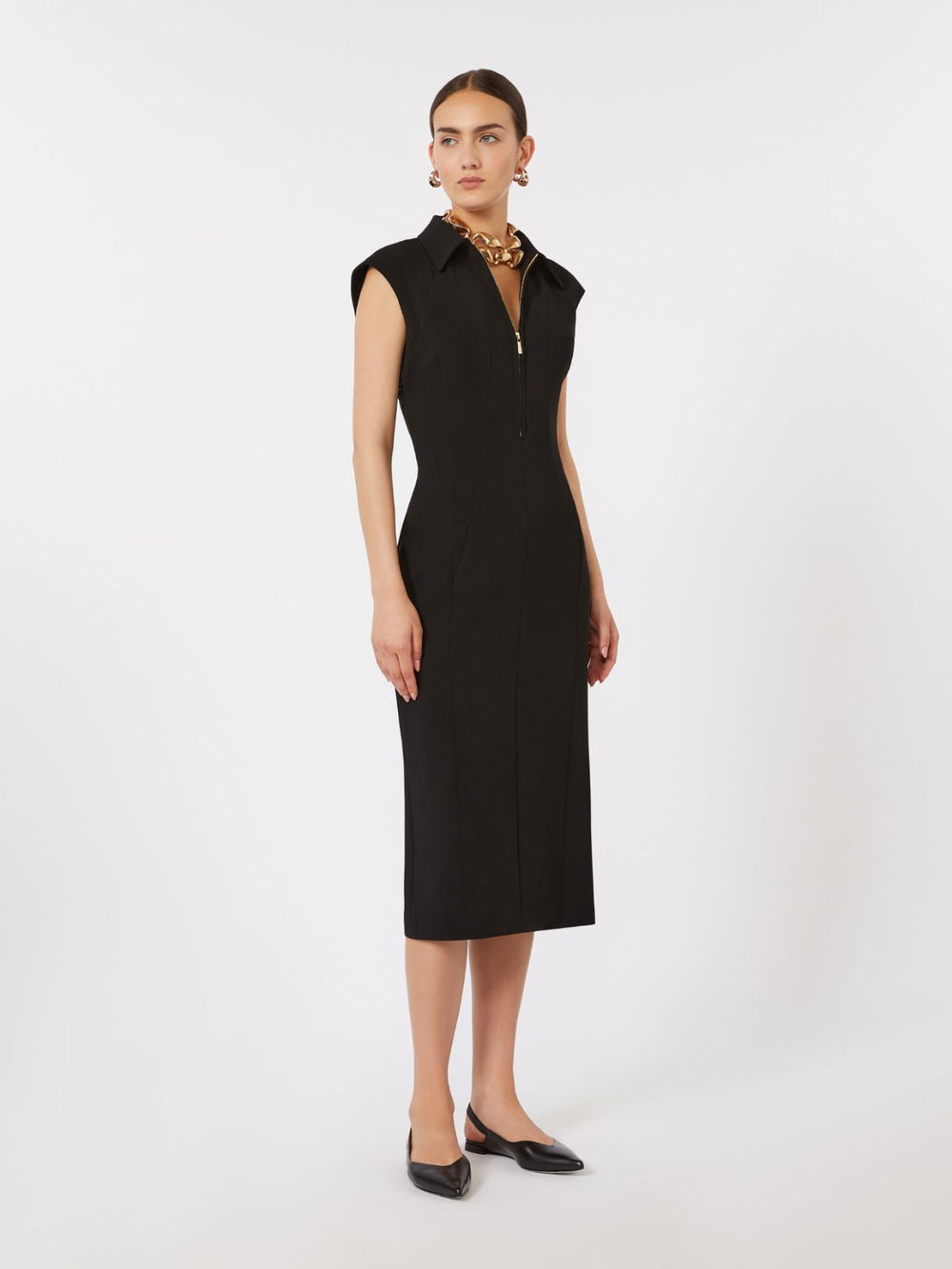 Cady midi dress - Black