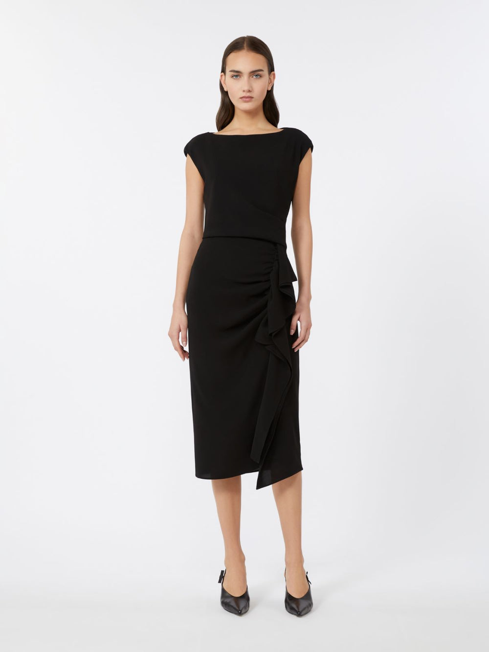 Bodycon cady dress - Black
