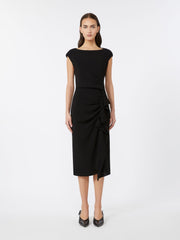 Bodycon cady dress - Black