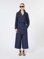 Lightweight denim shirt - Midnightblue