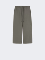 Cotton drawstring trousers - Medium grey