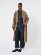 Cotton denim shirt - Ultramarine