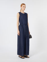 Cotton denim jumpsuit - Midnightblue