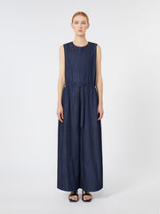 Cotton denim jumpsuit - Midnightblue