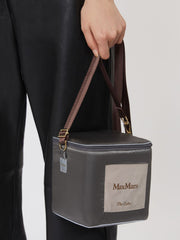 Padded water-repellent nylon canvas gilet - Dark grey