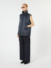 Water-repellent padded gilet - Midnightblue