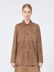 Suede jacket - Brown