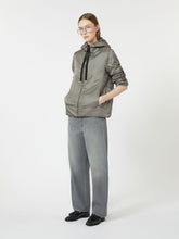 Cameluxe padded jacket with hood - Medium grey
