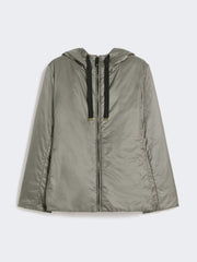 Cameluxe padded jacket with hood - Medium grey