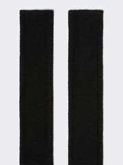 Belt in pure wool fabric - Black