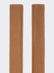 Belt in pure wool fabric - Camel