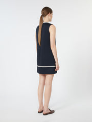 Jersey mini dress - Navy