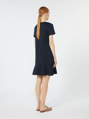 Jersey mini dress - Navy