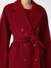101801 Icon Coat - Dark red