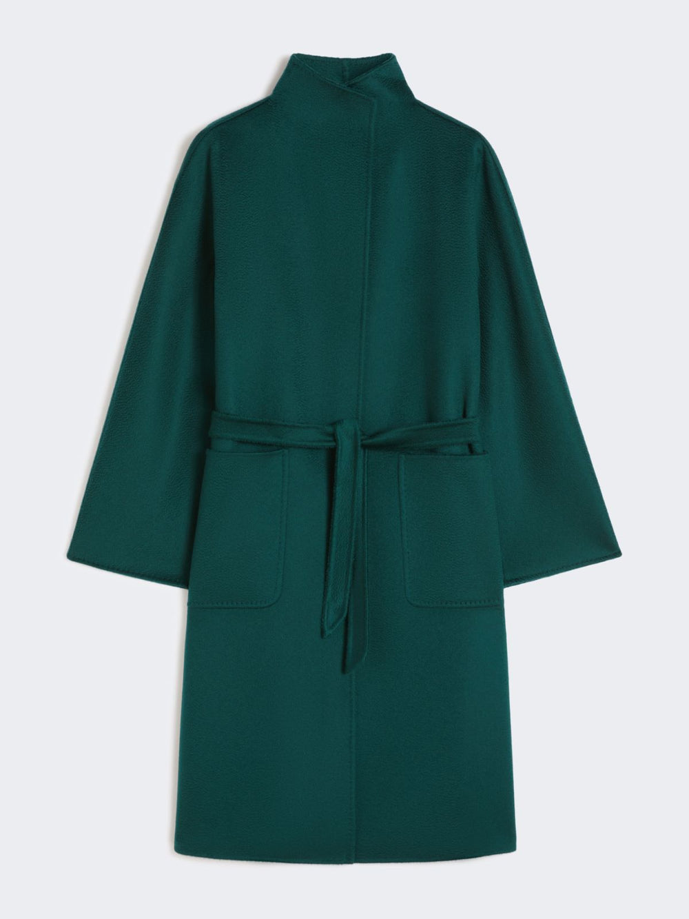 Midi cashmere cardigan coat - Dark green