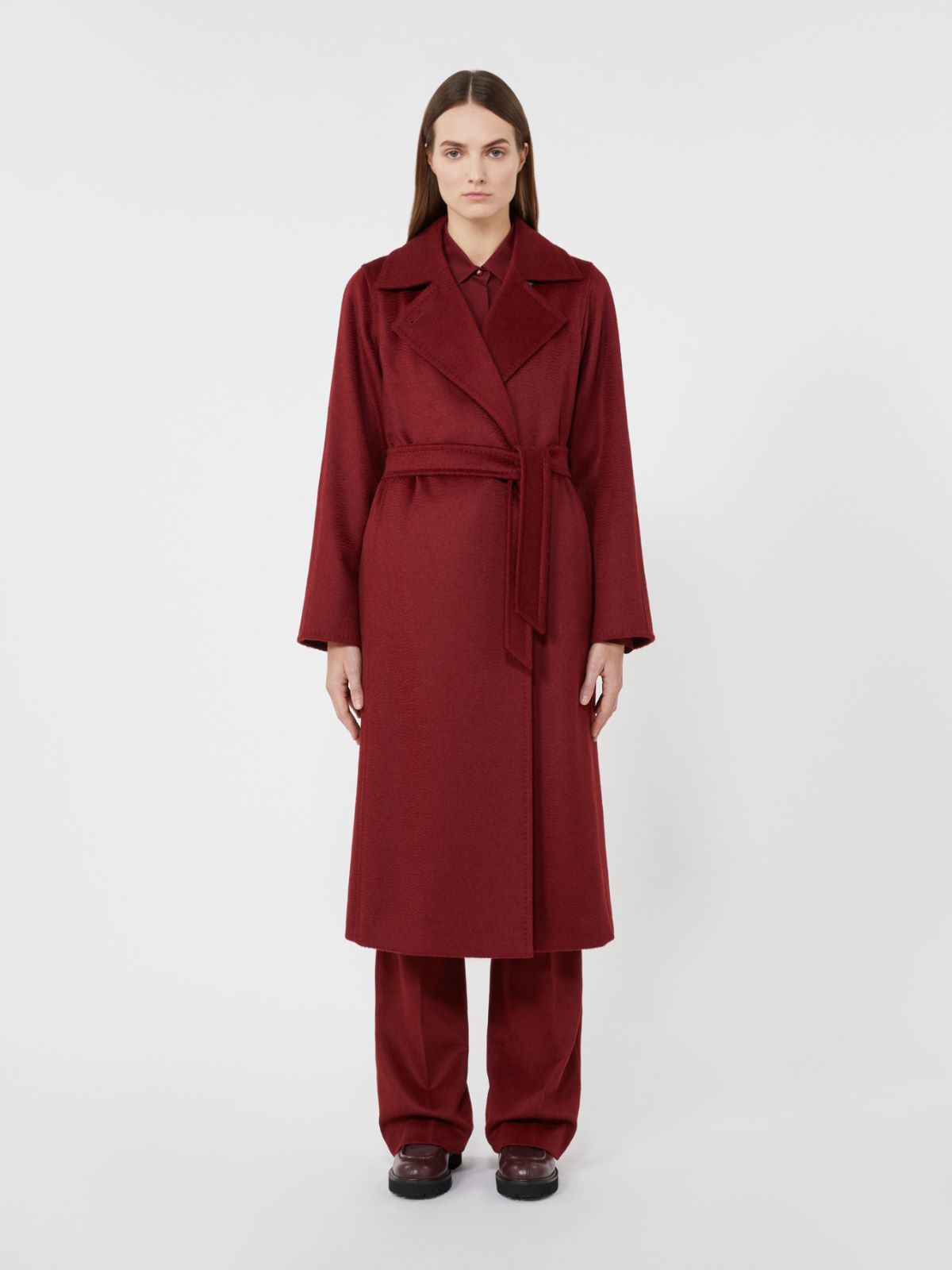 Manuela Icon Coat - Raspberry