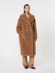 Teddy Bear Icon Coat - Camel