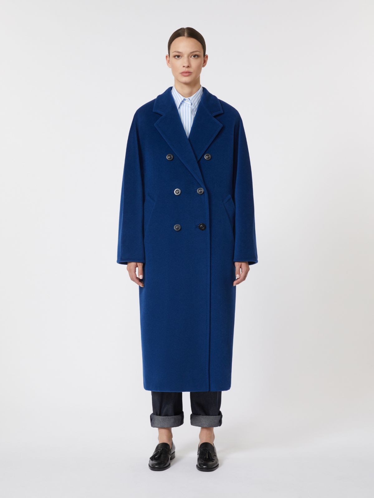 101801 Icon Coat - China blue