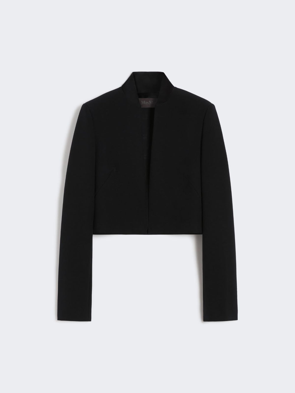 Cropped sable jacket - Black