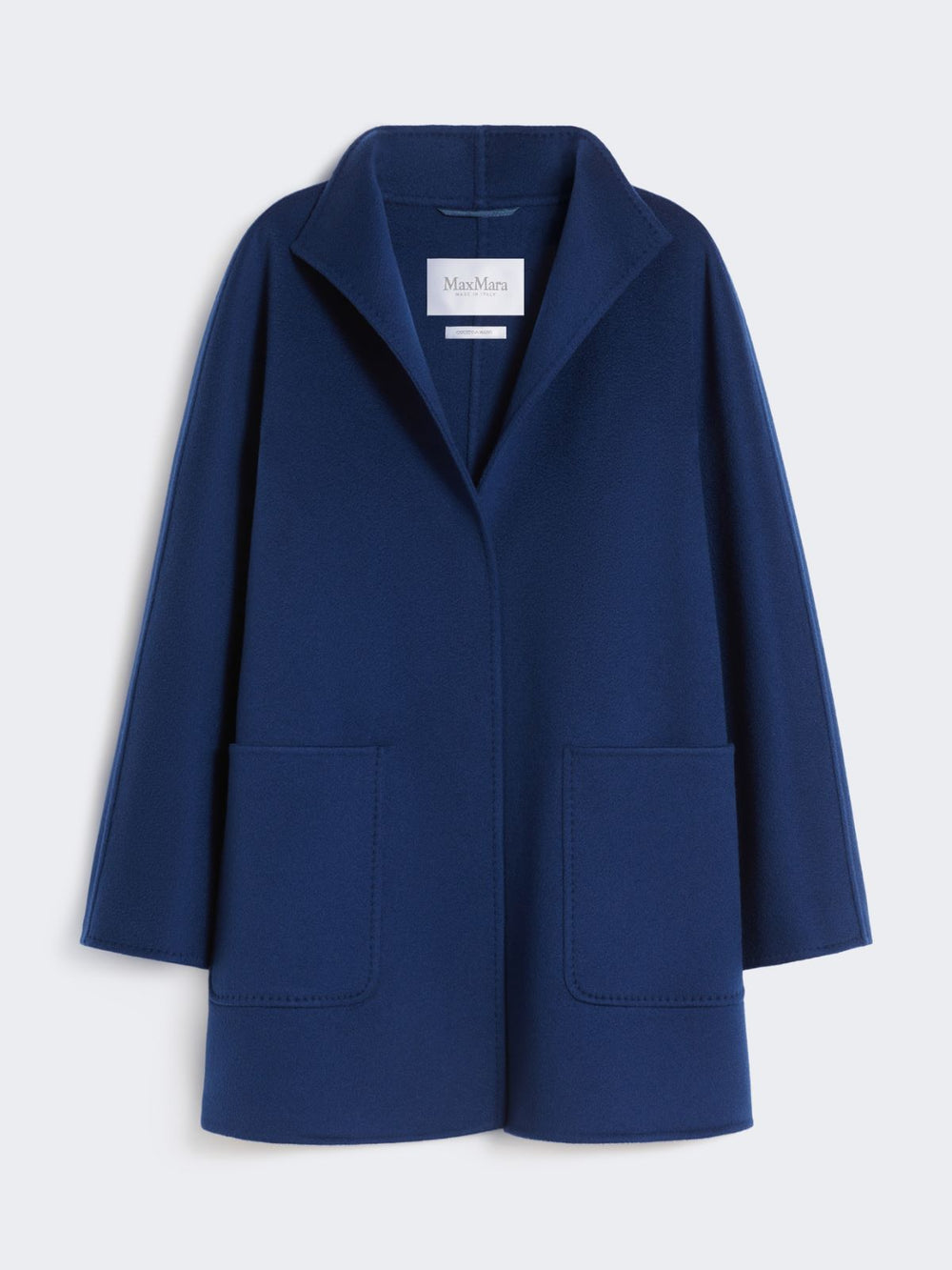 Cashmere cardigan coat - China blue
