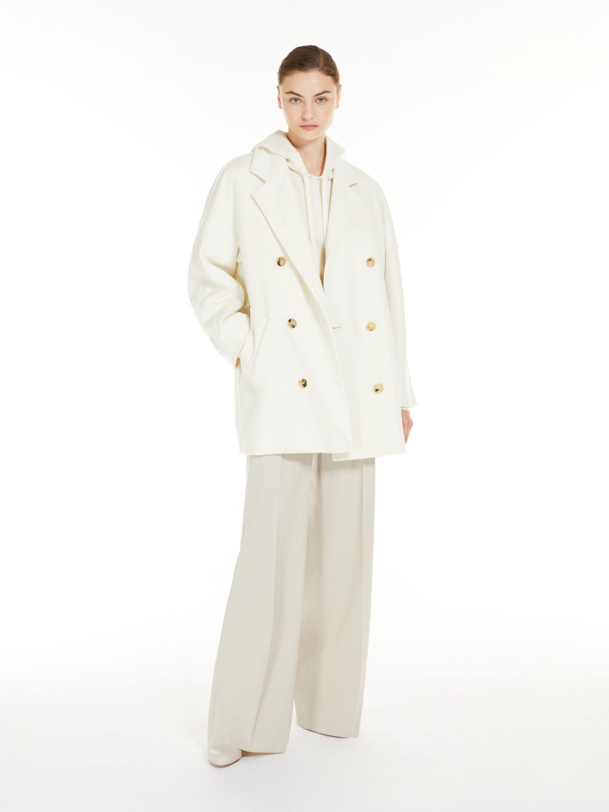 Short 101801 Icon Coat - White