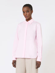 Cotton poplin shirt - Pink