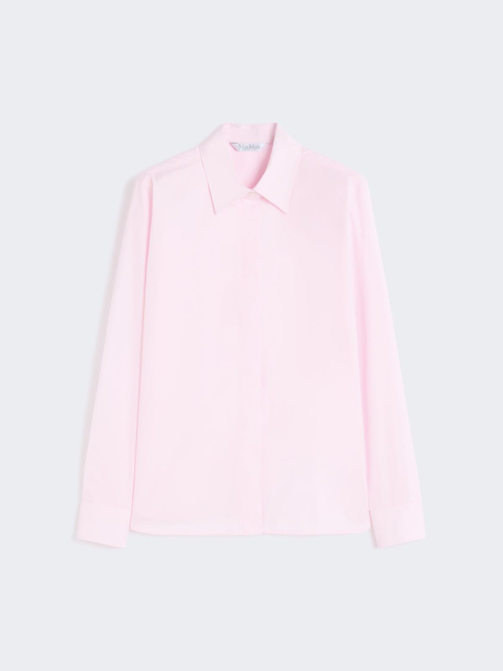 Cotton poplin shirt - Pink