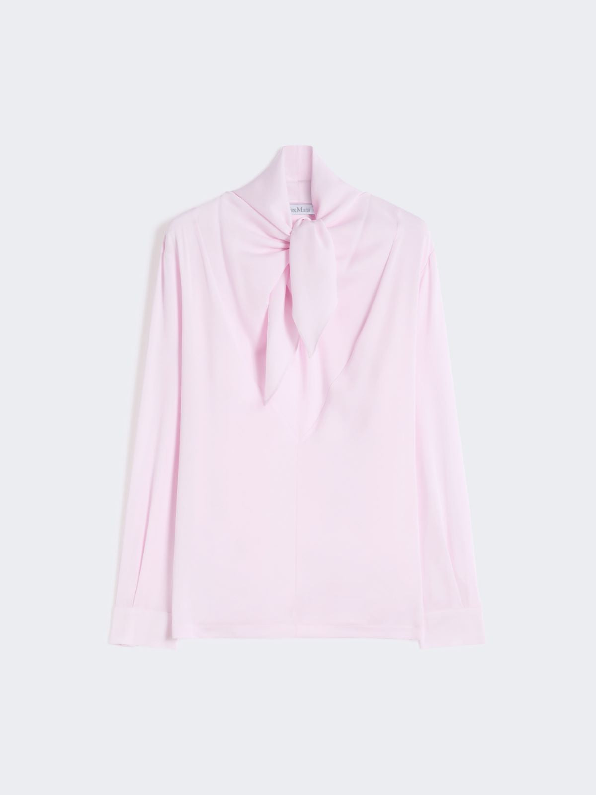 Silk charmeuse blouse - Pink