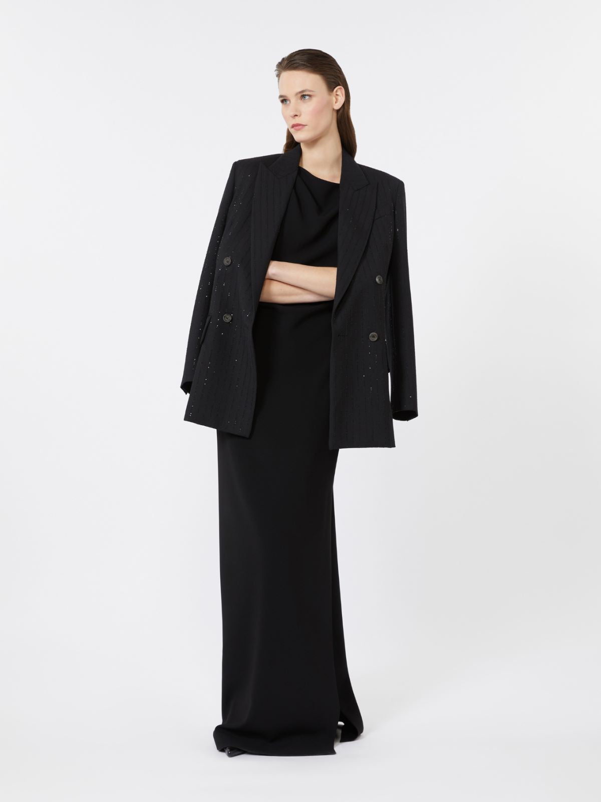 Cady bustier dress - Black