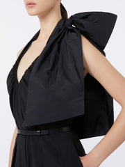 Woollen cloth jumpsuit - Black