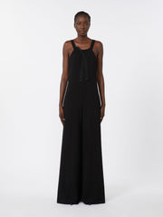 Cady dungaree jumpsuit - Black