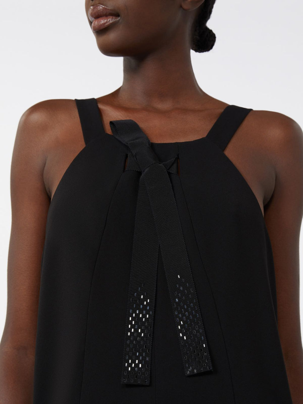 Cady dungaree jumpsuit - Black