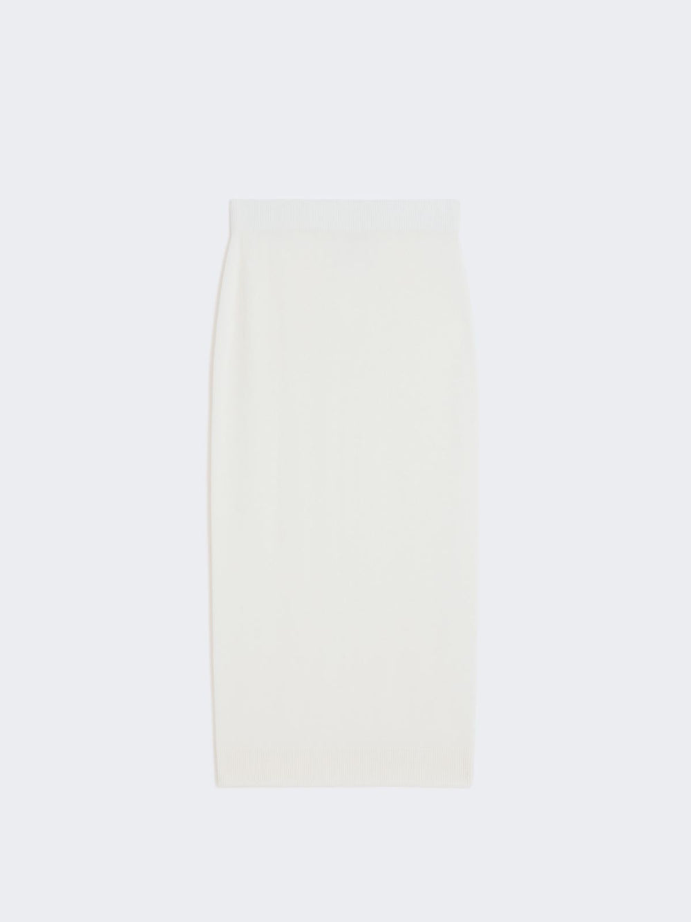 Cashmere yarn skirt - White