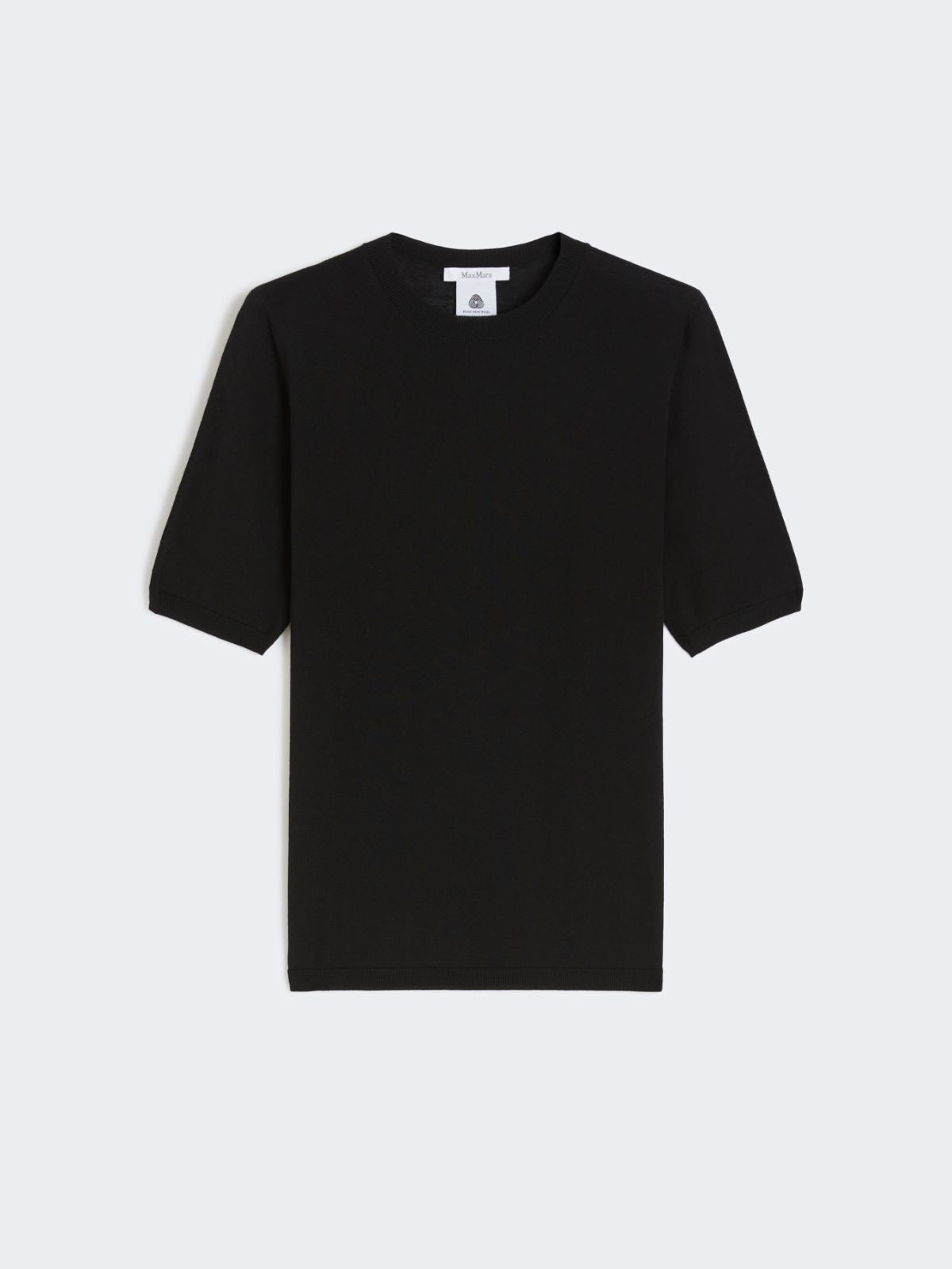 Basic wool sweater - Black