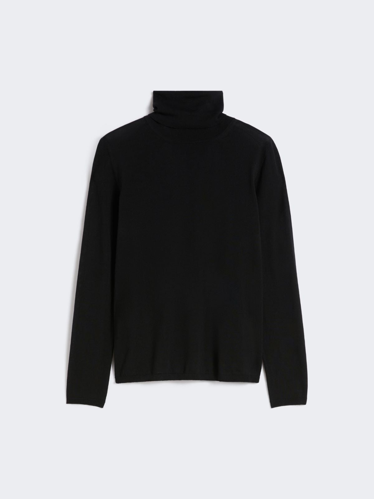 Wool knit turtleneck jumper - Ultramarine