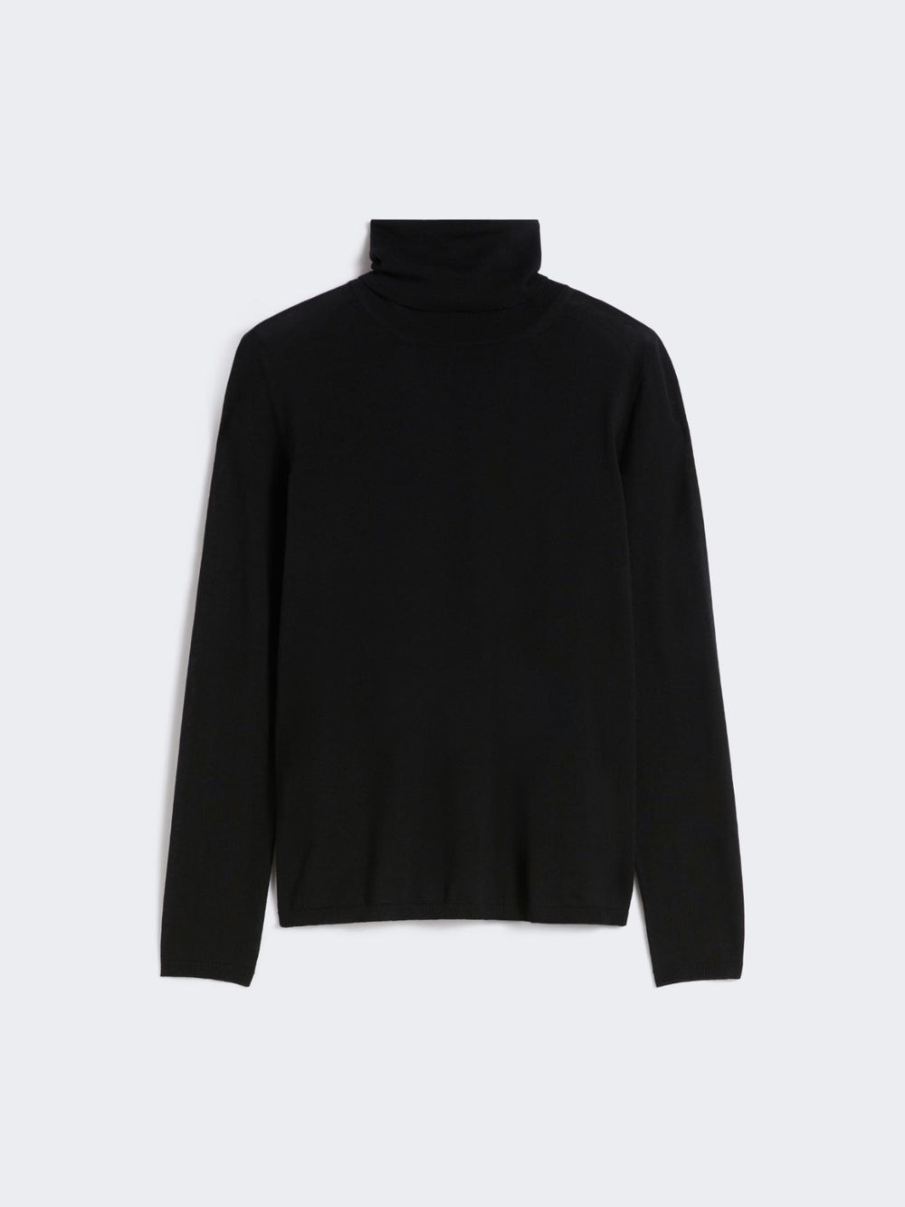 Wool knit turtleneck jumper - Ultramarine