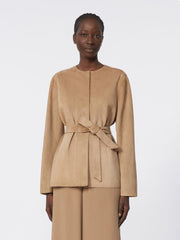 Suede jacket - Hazelnut brown