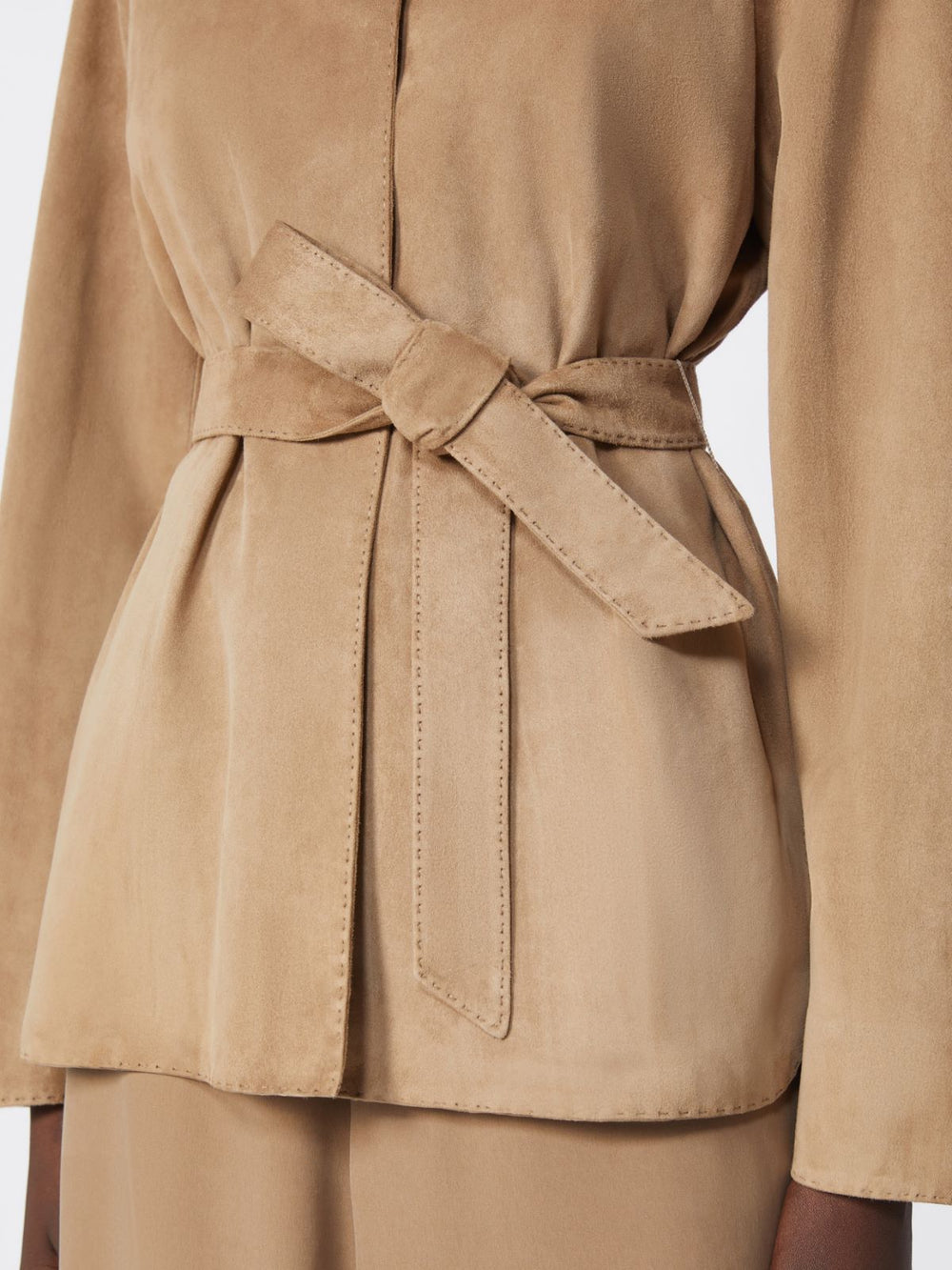 Suede jacket - Hazelnut brown