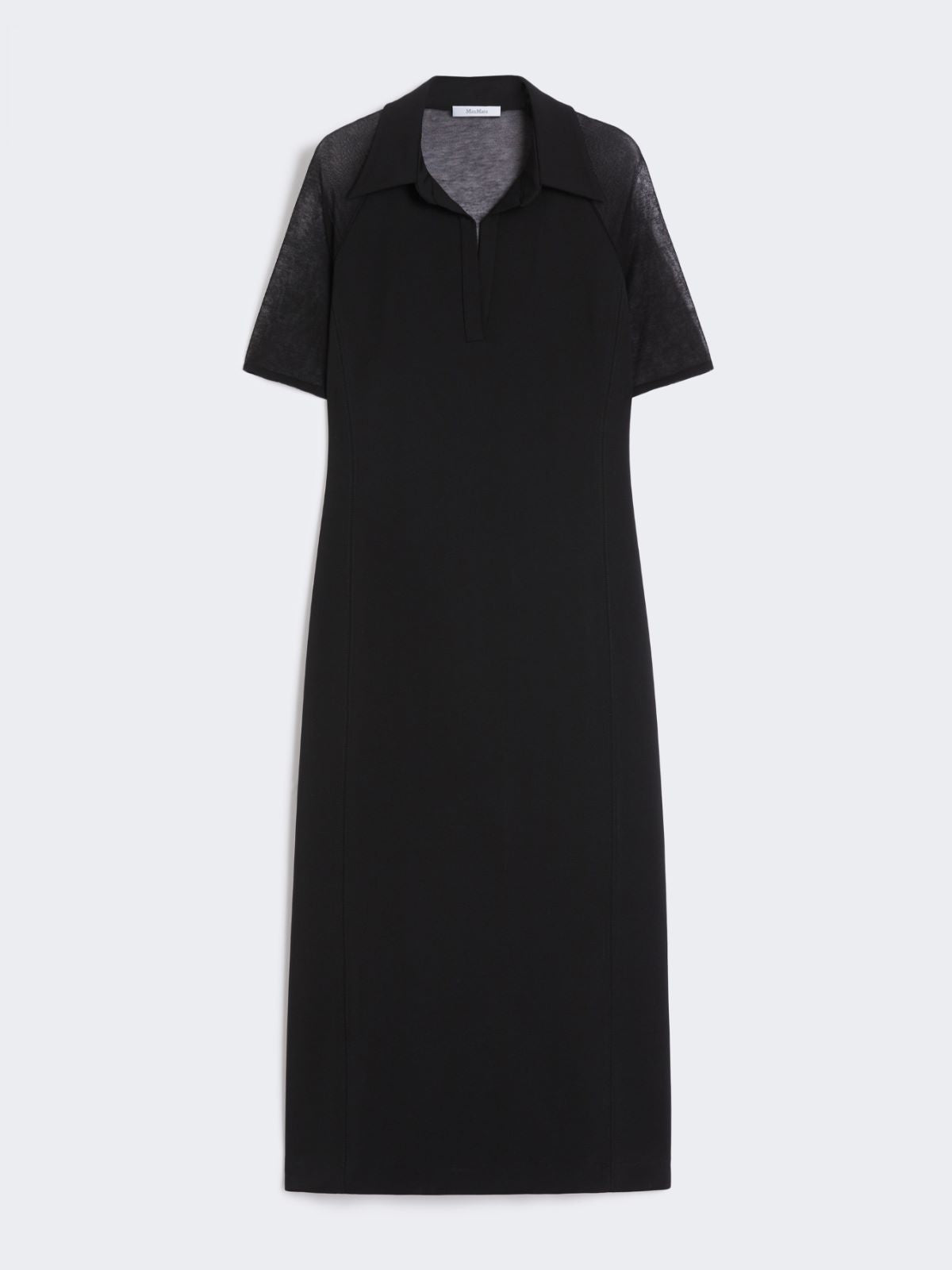 Viscose jersey dress - Black