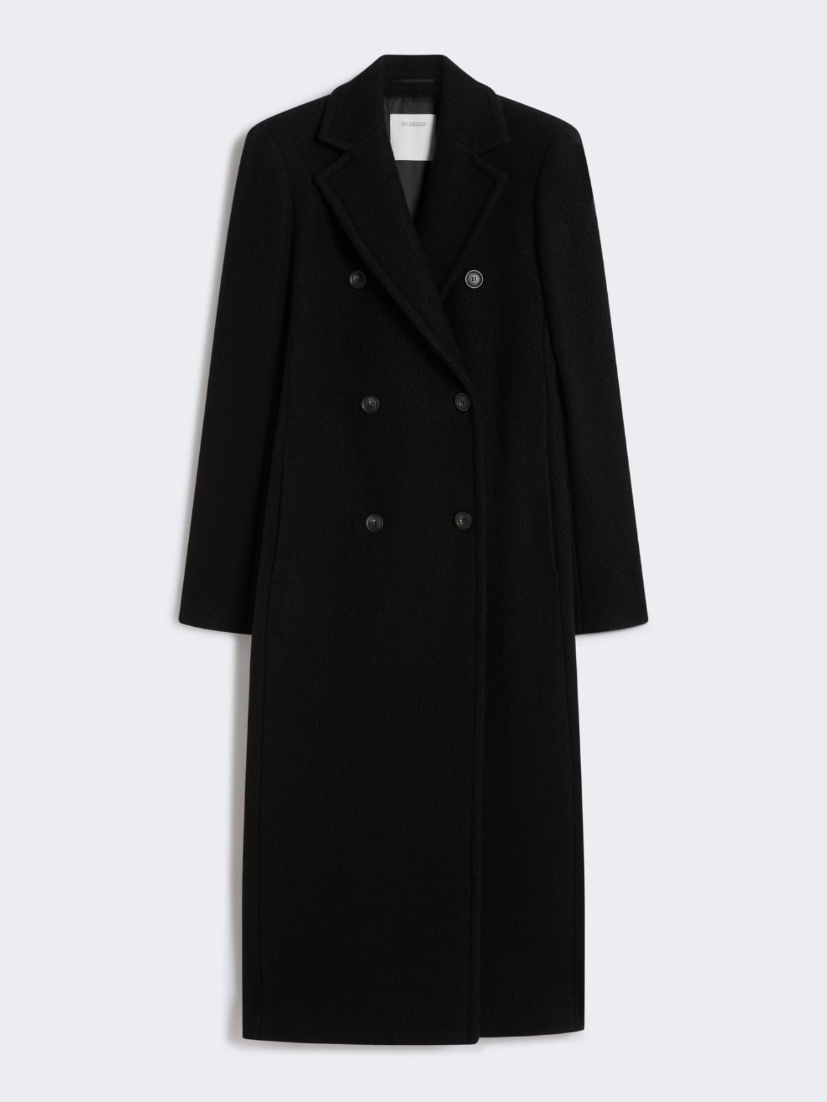 Double-breasted coat - Black