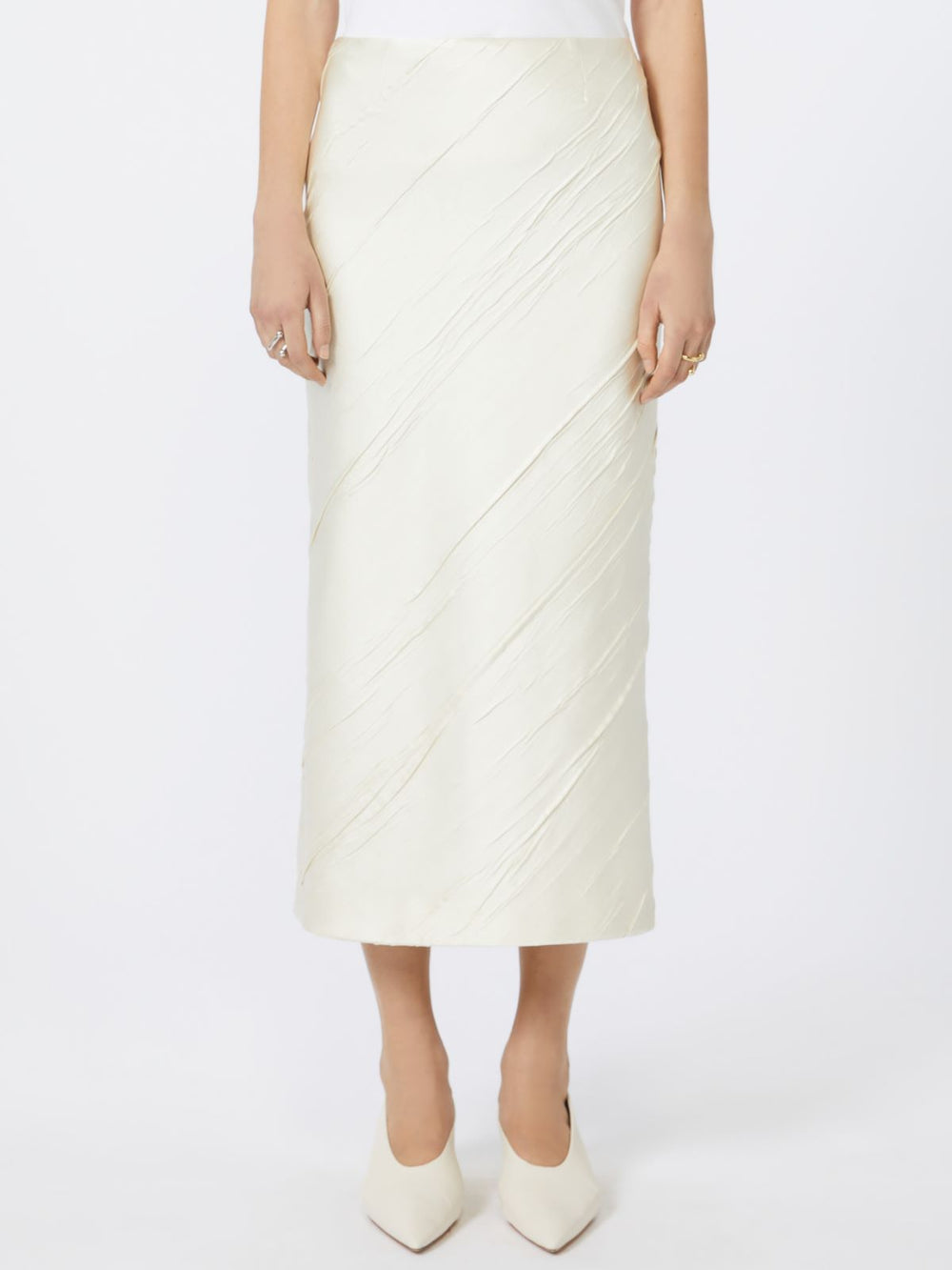 Pencil skirt - Ivory