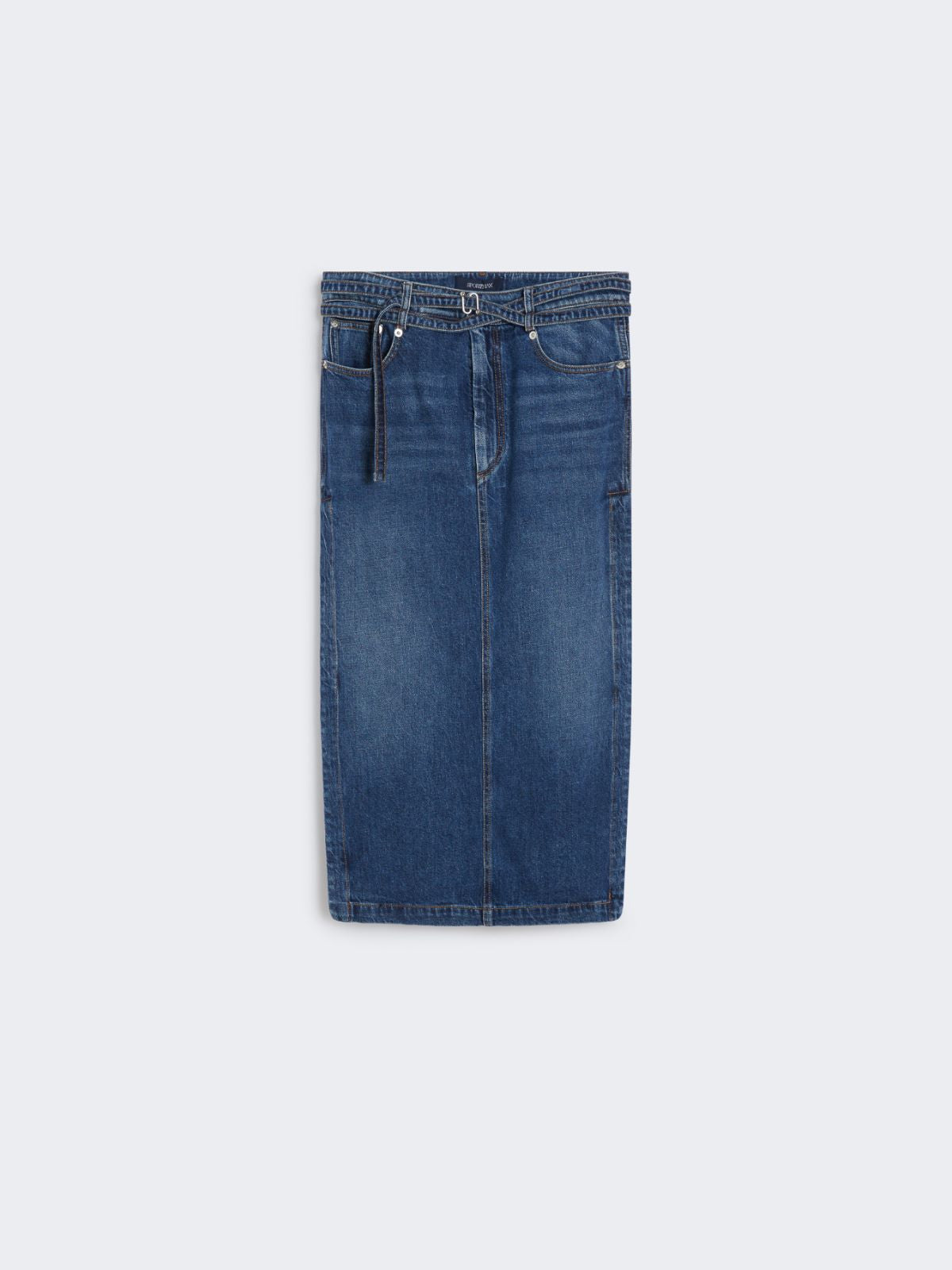 Denim skirt - Midnightblue