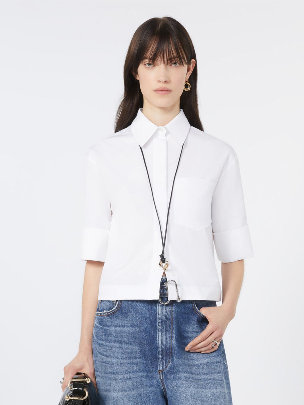 Boxy shirt - Optical white