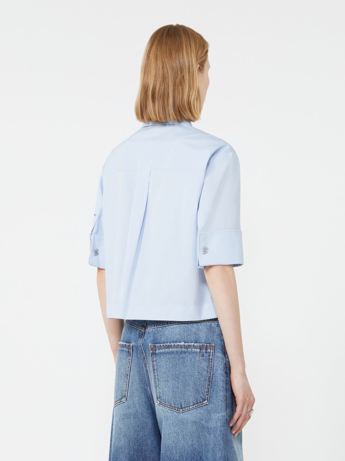 Boxy shirt - Sky blue
