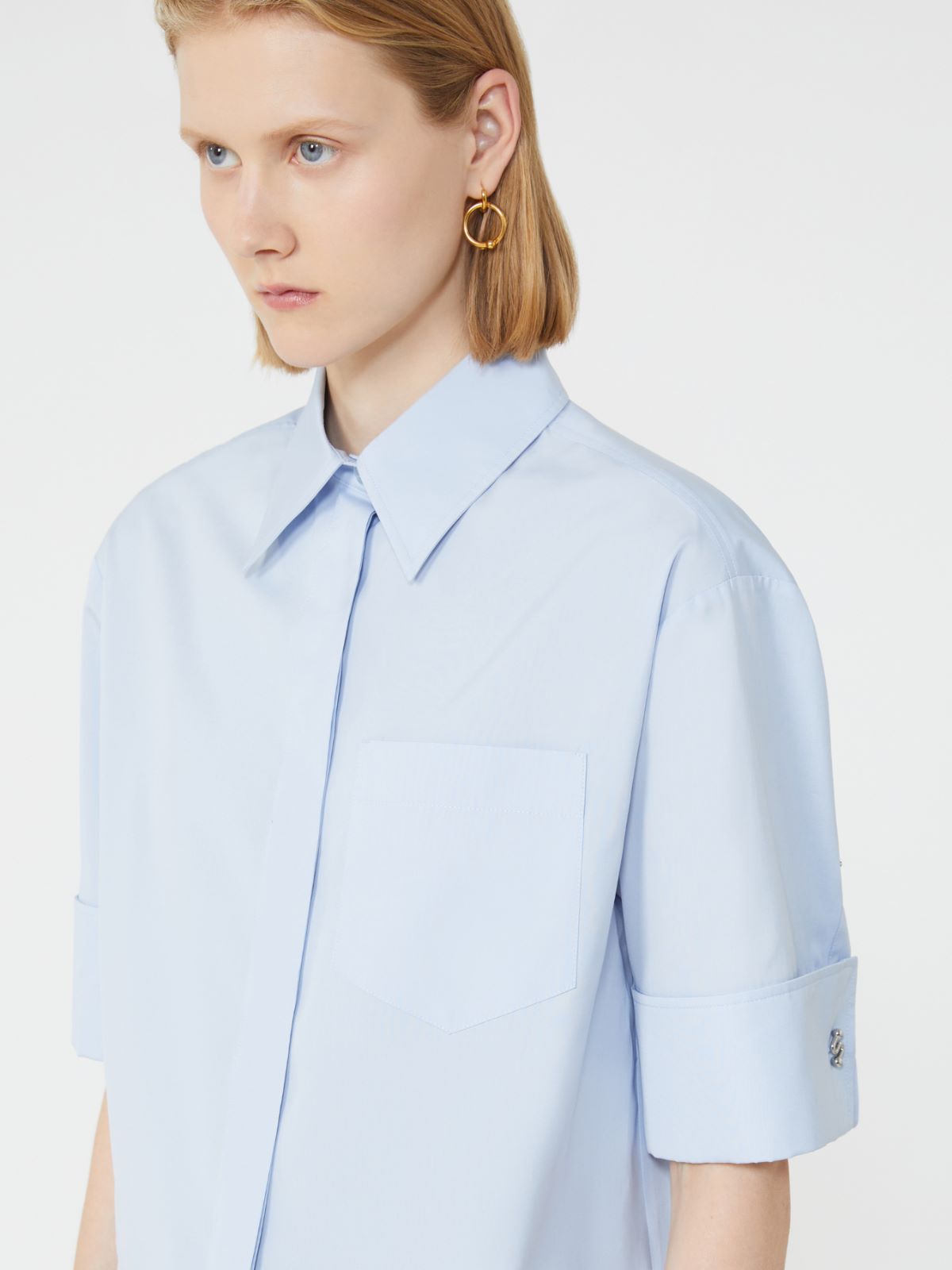 Boxy shirt - Sky blue
