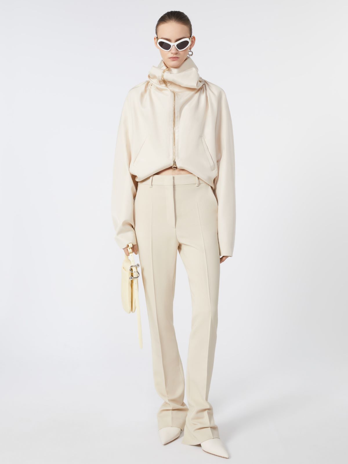 Cigarette trousers - Beige