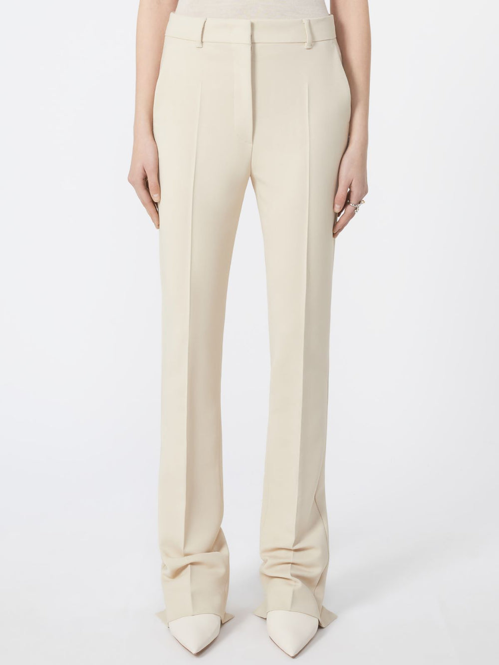 Cigarette trousers - Beige