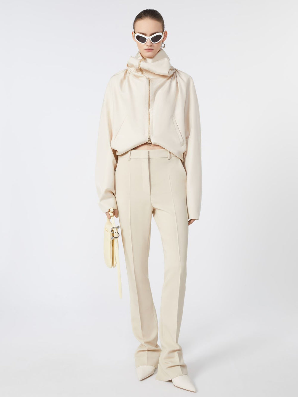 Cigarette trousers - Beige